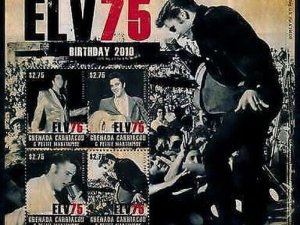 [78506] Grenada Carriacou 2010 Music Elvis Presley Sheet MNH