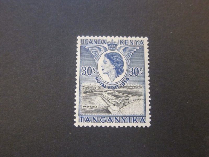 Kenya Uganda Tanganyika 1954 Sc 108 MH