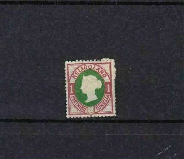 HELIGOLAND 1875 1pf MOUNTED MINT STAMP        REF 5811