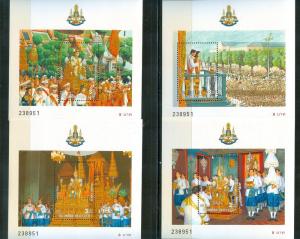 Thailand - Sc# 1663a-8a. 1996 Golden Jubilee. MNH. $7.50.