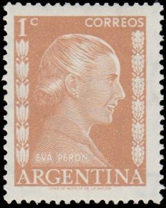 ARGENTINA 1952. SCOTT # 599. UNUSED. # 2
