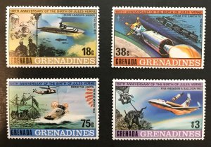 Grenada Grenadines - #323-6 - Jules Verne - MNH