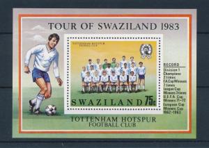 [46540] Swaziland 1983 Sports Soccer Football Tottenham Hotspur MNH Sheet