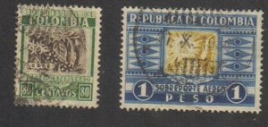 Colombia - 1932 - SC C106-07 - Used