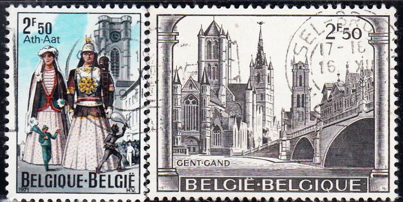 Belgium    #809-810 Used