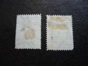 Stamps - Bulgaria - Scott# 23-24 - Used Set of 2 Stamps