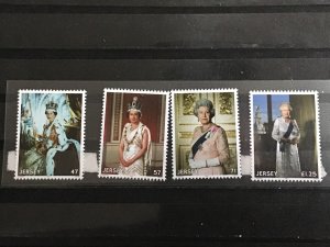 Jersey - Postfris/MNH - Complete set Queen Elizabeth 2015