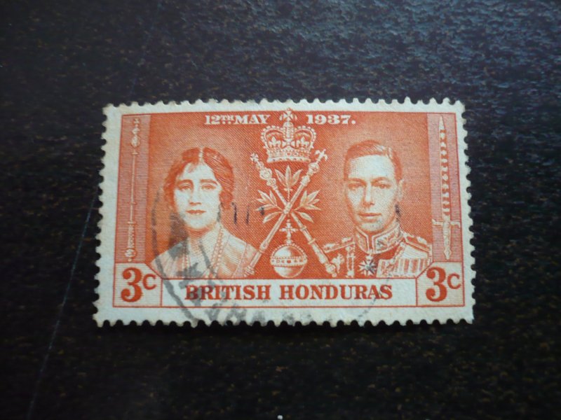 Stamps - British Honduras - Scott# 112 - Used Part Set of 1 Stamp