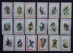 Barbuda 1980 Birds set to $10 MNH