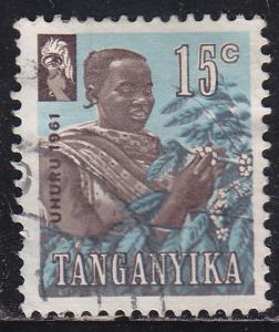 Tanganyika 47 Harvesting Coffee Beans 1961