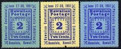 Cinderella - Hawaii 1951 Stamp Centenary Exhibition perf ...