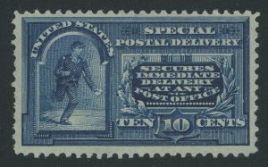 USA E5 - 10 cent Wmk Special Delivery - F/VF Mint hinged - Cat $210.00