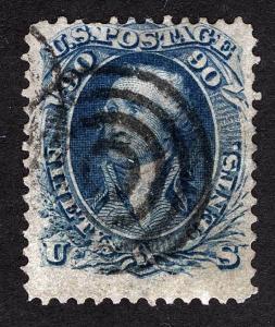 US Sc 72 Black Target Concentric Rings Cancel