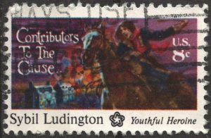 SC#1559 8¢ Contributors to the Cause: Sybil Ludington (1975) Used