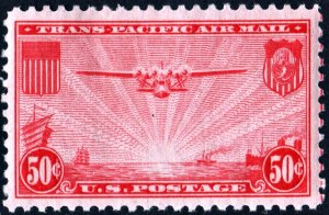 SC#C22 50¢ China Clipper (1937) MNH