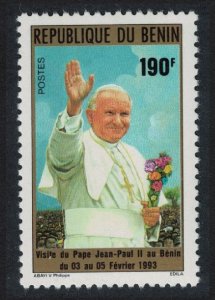 Benin Papal Visit 1993 MNH SG#1162