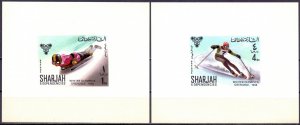 Sharjah. 1968. LUXURY BLOCKS 400-7. Winter Olympic Games. MNH.