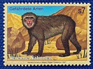 ZAYIX - 1997- United Nations Vienna #214 - MNH -Animals - Endangered - Macaque