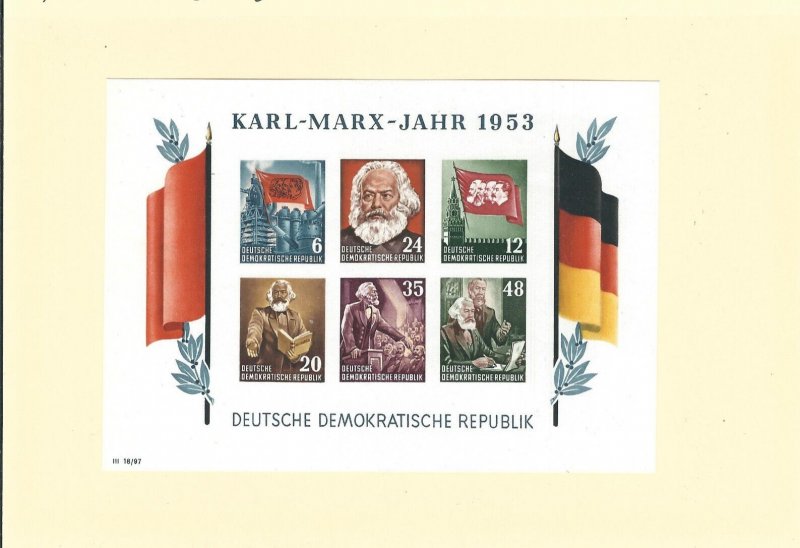 East Germany: Sc #144a, MNH Souvenir Sheet (48066)