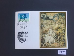 $1 World MNH Stamps (2125) UN UNICEF 1980 Postal Card