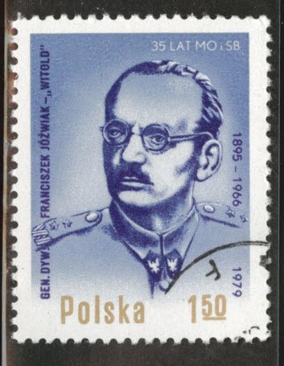 Poland Scott 2358 Used CTO favor canceled stamp 1979