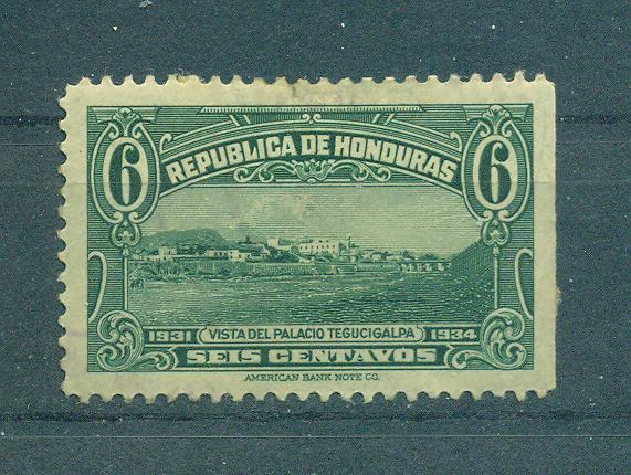 Honduras sc# 301 used cat value $.25