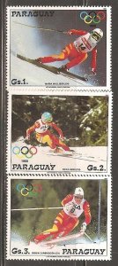 Paraguay  SC  2234-6  Mint Never Hinged