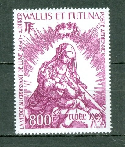 WALLIS AND FUTUNA 1989 CHRISTMAS #C163  MNH...$19.00