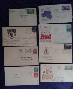 250+ covers! CIVIL WAR,W I, WW II,1800's, FDC, first flight,airmail, RPO & misc