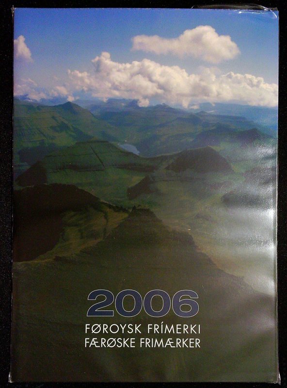 Faroe Island Denmark 2006 complete and sealed MNH year set, A4 size folder