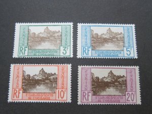 French Polynesia 1929 Sc 72-5 set MH