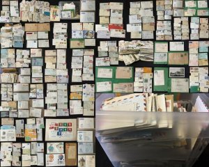 World Falklands FPO GB Europe USA Covers Cards Large 4.5kg(Many 100s)LA632