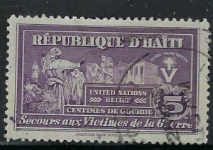 Haiti RA1 Used 1944 issue (an8954)