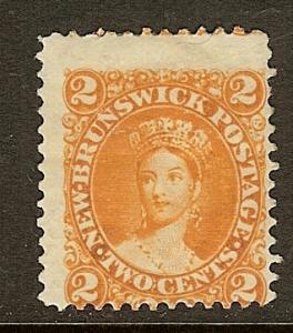 New Brunswick, Scott #7, 2c Queen Victoria, MH