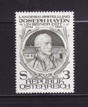 Austria 1210 Set MNH Joseph Haydn, Composer (B)