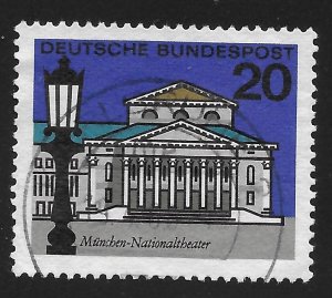 Germany #872 20pf State Capitols - National Theaters, Munich