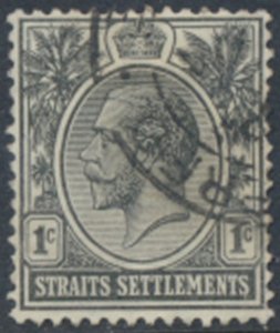 Straits Settlements    SC# 179   Used   wmk crown CA script  see details & scans