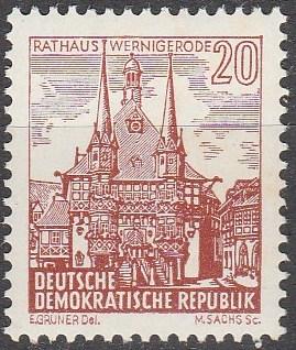 DDR #538  MNH F-VF  (SU7119)