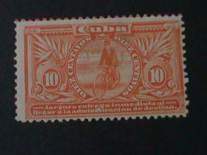 ​CUBA-1902-SC#E3 SPECIAL DELIVERY--MESSENGER MLH-VF-122 YEARS OLD-VERY RARE