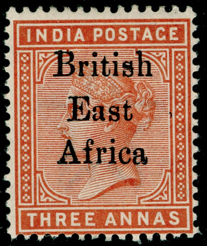 BRITISH EAST AFRICA SG54, 3a brown-orange, M MINT. Cat £26.