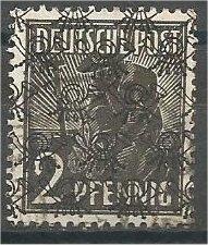 GERMANY, 1948, used 2pf, Overprint Scott 617