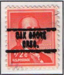 U.S. Precancel - Oregon, Oak Grove