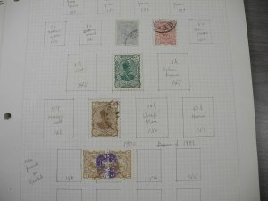 PERSIA, Excellent Stamp Collection hinged on pages