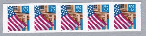 PNC5 32c Flag SA 88898 10/10 US 2915A MNH