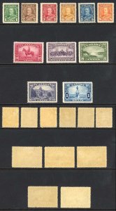 Canada SG341/51 1935 Set of 11 Fine M/M (M/H) SUPERB Fresh Colours