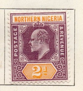 Northern Nigeria 1902 Early Issue Fine Mint Hinged 2d. NW-270324