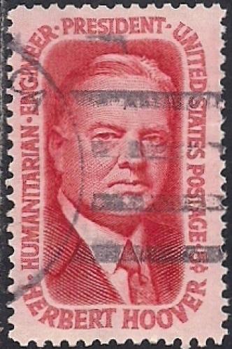 1269 5 cents Herbert Hoover (1965) Stamp used VF