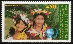 WALLIS & FUTUNA 1995 International Youth Year 10th Anniversary; Scott C184; MNH