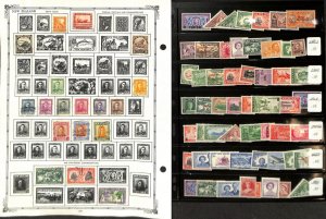 New Zealand Stamp Collection on 11 Regent Pages, 1874-1966 (CX)