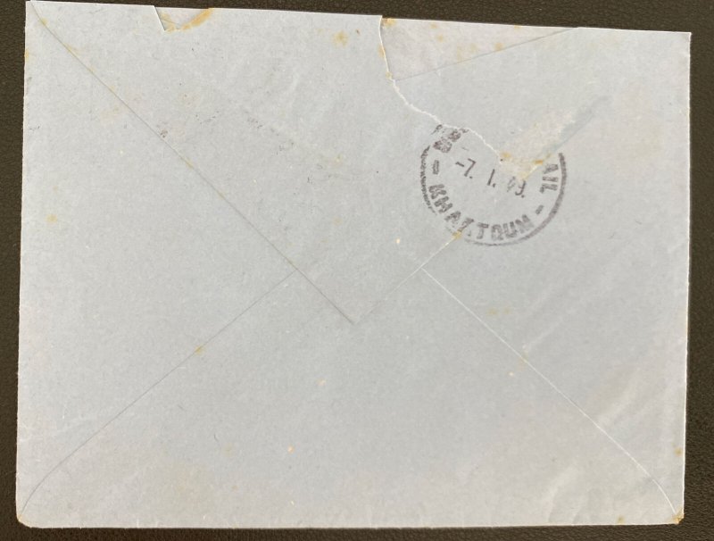 1949 Wad medan Sudan Airmail Cover To Purley England